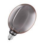 Osram Vintage 1906 LED E27 Globe Filament Smoke 183mm 4W 110lm - 818 Extra Warm White | Dimmable - Replaces 12W