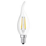 Ledvance  Classic LED E14 Candle Filament Clear 4W 470lm - 827 Extra Warm White | Replaces 40W