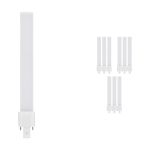 Multipack 10x Ledvance Dulux-S LED 6W - 830 Warm White | 2-Pin - Replaces 18W