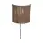 Good&Mojo Wall Light Iguazu Jute Brown S | Suitable for 1x E27 