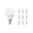 Multipack 10x Noxion Lucent Lustre LED E14 Ball Frosted 2.5W 250lm - 827 Extra Warm White | Replaces 25W