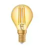 Osram Vintage 1906 LED E14 Ball Filament Gold 4W 420lm - 825 Extra Warm White | Replaces 35W