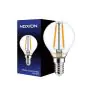 Noxion Lucent Lustre LED E14 Ball Filament Clear 2.5W 250lm – Dimmable - Replaces 25W