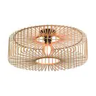 Good&Mojo Ceiling Light Bromo Bamboo Brown L | Suitable for 1x E27 