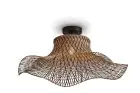 Good&Mojo Ceiling Light Ibiza Bamboo Brown L | Suitable for 1x E27 